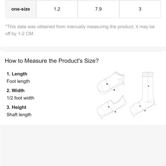 ANKLE SOCKS 1 PAIR - Picture 2 of 2